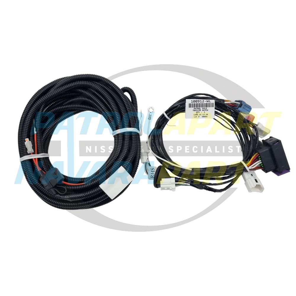 Hayman Reese Towbar Wiring Loom - Nissan Patrol Y62 S5