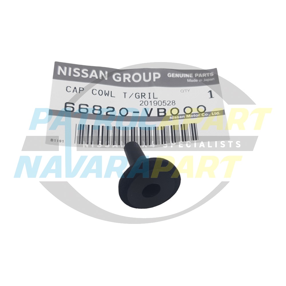 Genuine Nissan Centre Scuttle Panel Grommets - Nissan Patrol Y61 GU