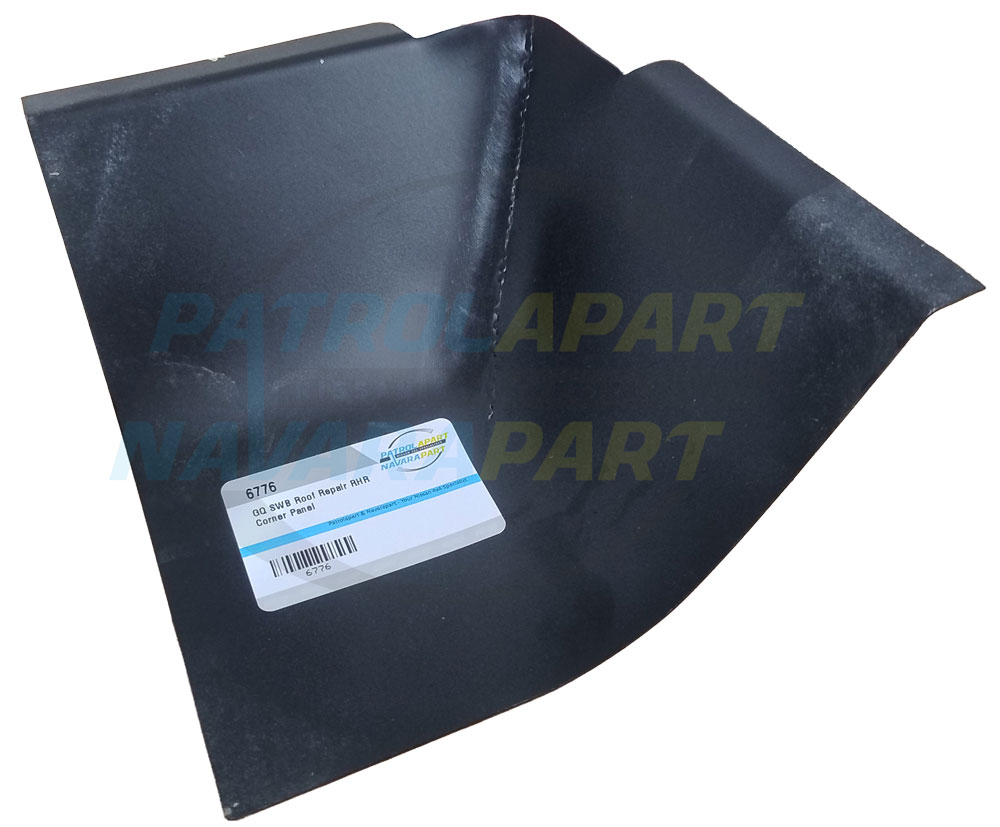 SWB Roof Corner Rust Repair Panel Right Rear - Nissan Patrol Y60 GQ