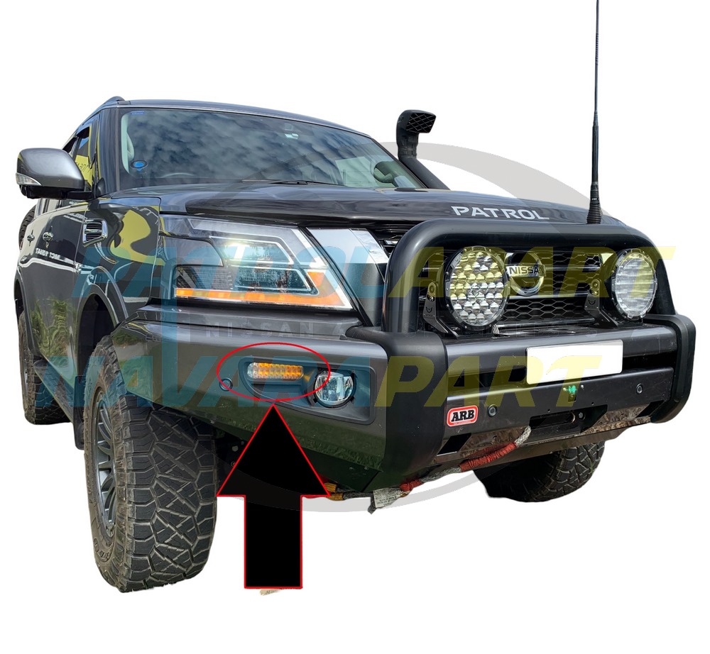 LED Parker & Indicator for ARB Deluxe Bullbars - Nissan Patrol Y62 & Others