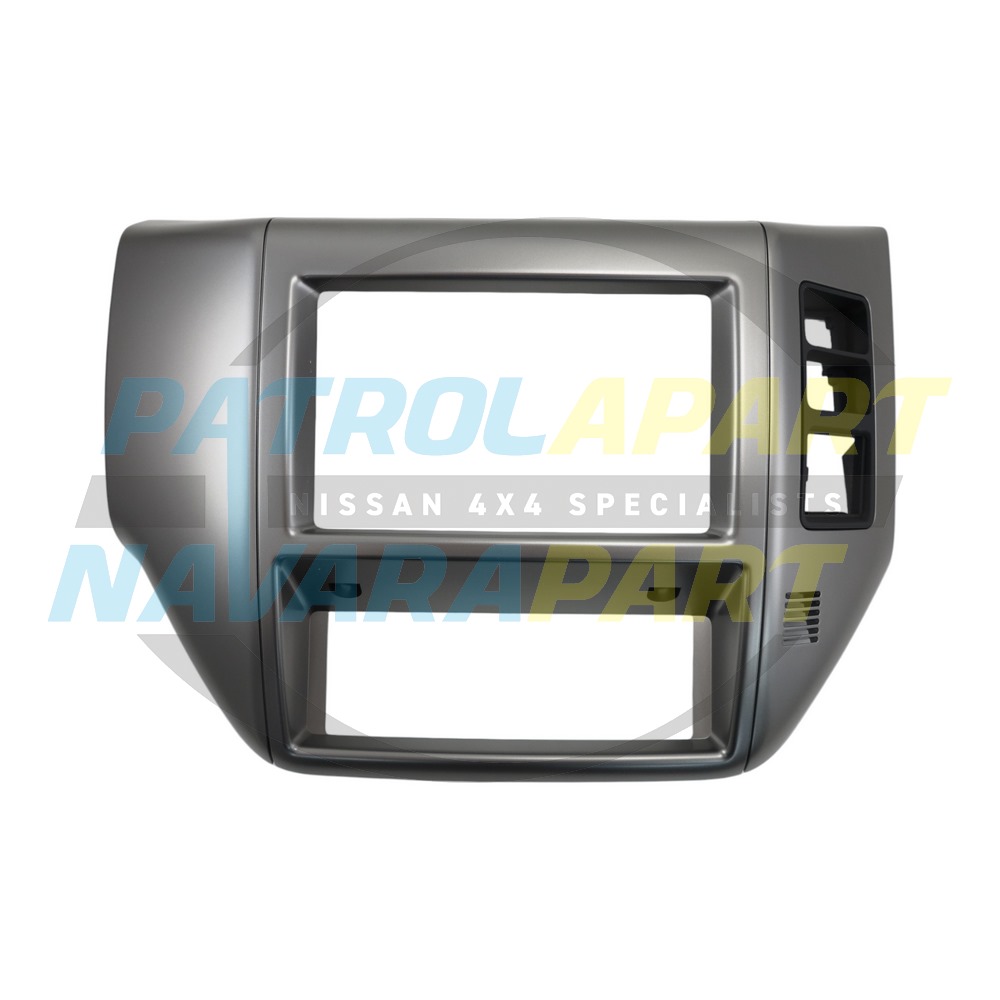 Genuine Nissan Dashboard Centre Fascia Radio Surround - Nissan Patrol Y61 GU S4