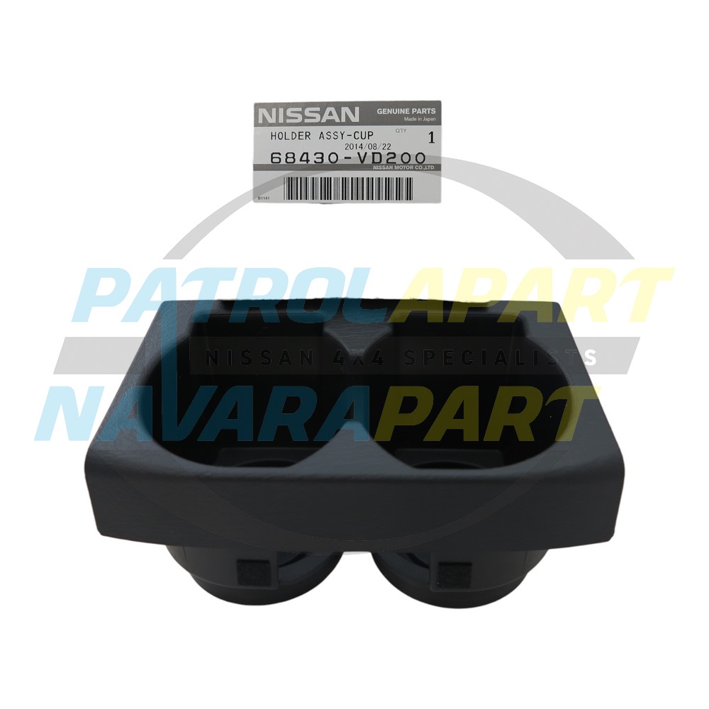 Genuine Nissan Centre Console Cup Holder - Nissan Patrol Y61 GU