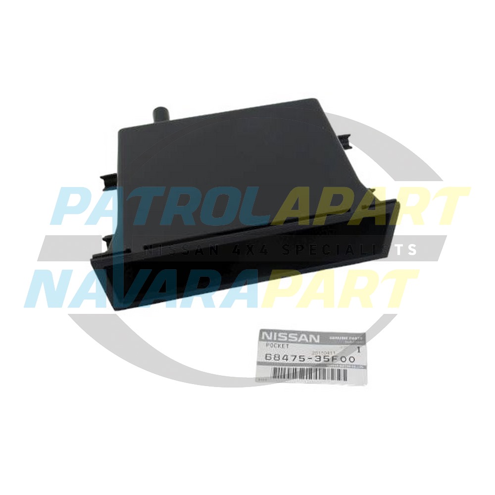 Genuine Nissan Dash Pocket - Nissan Patrol Y60 GQ & Y61 GU