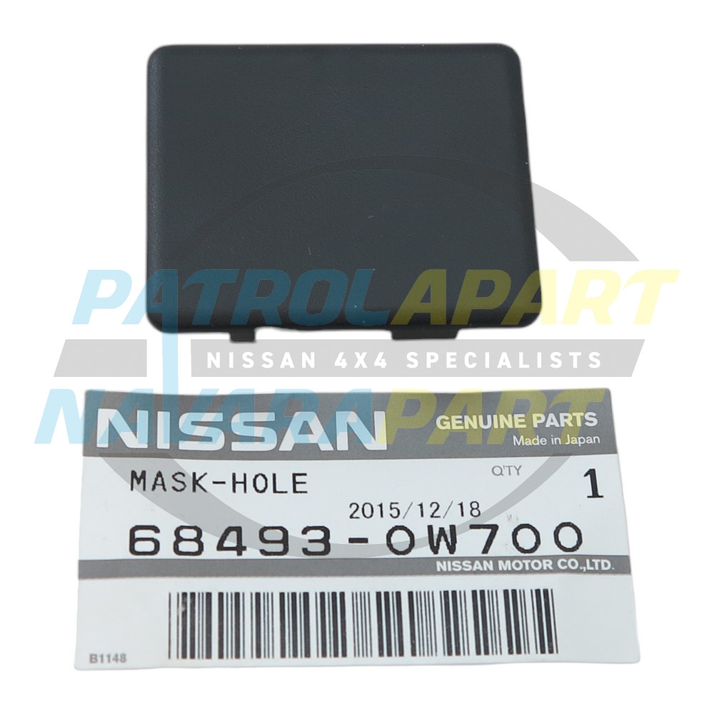 Genuine Nissan Large Square Dash Blank - Nissan Patrol Y61 GU