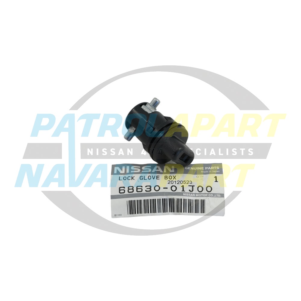 Genuine Nissan Glove Box Lock Assy - Nissan Patrol Y60 GQ