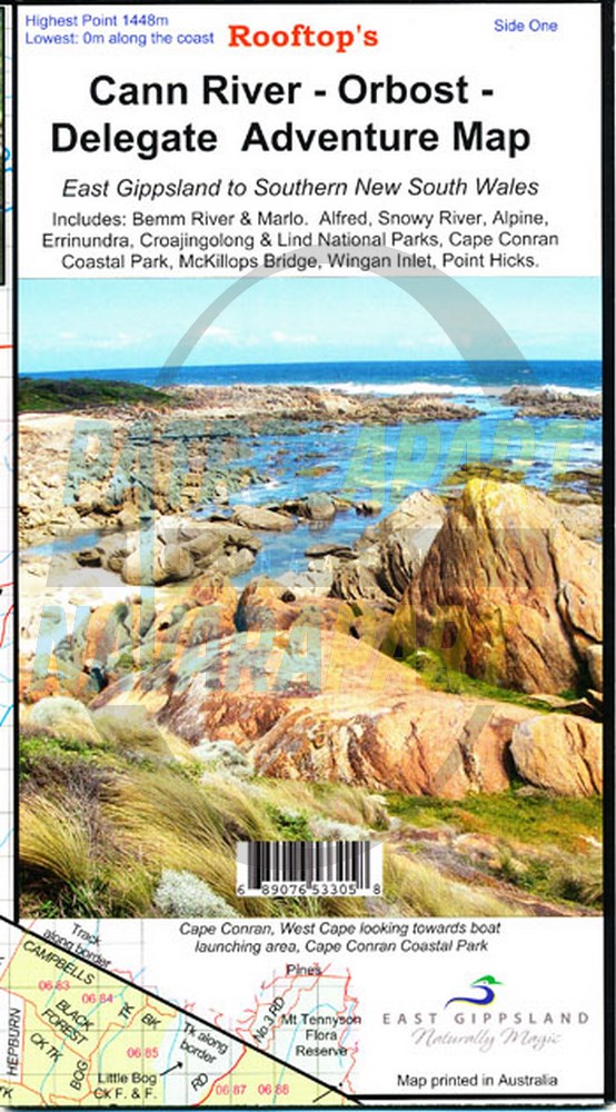 Rooftop's Cann River - Orbost - Delegate Adventure Map