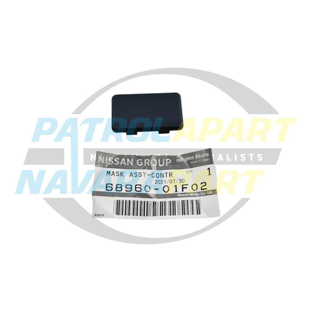 Genuine Nissan Dash Surround Switch Blank - Nissan Patrol Y60 GQ