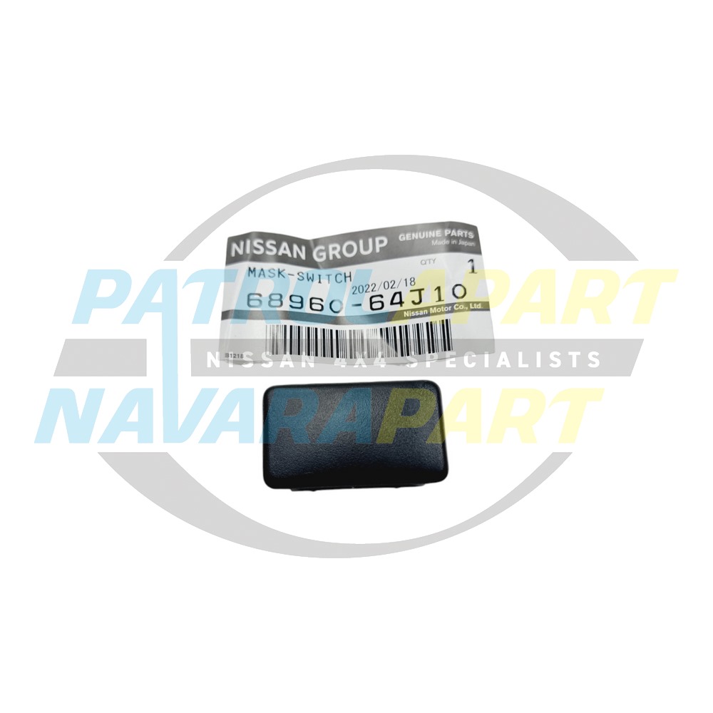 Genuine Nissan Dash Blank - Nissan Patrol Y61 GU S1-3