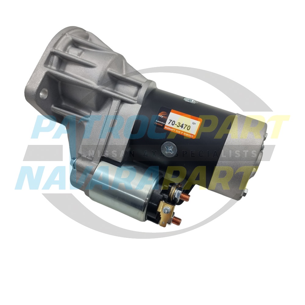 Jaylec Starter Motor RD28 - Nissan Patrol Y60 GQ & Y61 GU