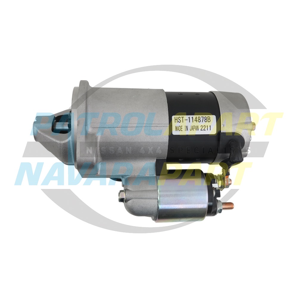 Genuine Hitachi Starter Motor TB42, TB45, TB48 - Nissan Patrol Y60 GQ & Y61 GU