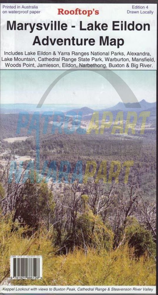 Rooftop's Marysville - Lake Eildon Adventure Map