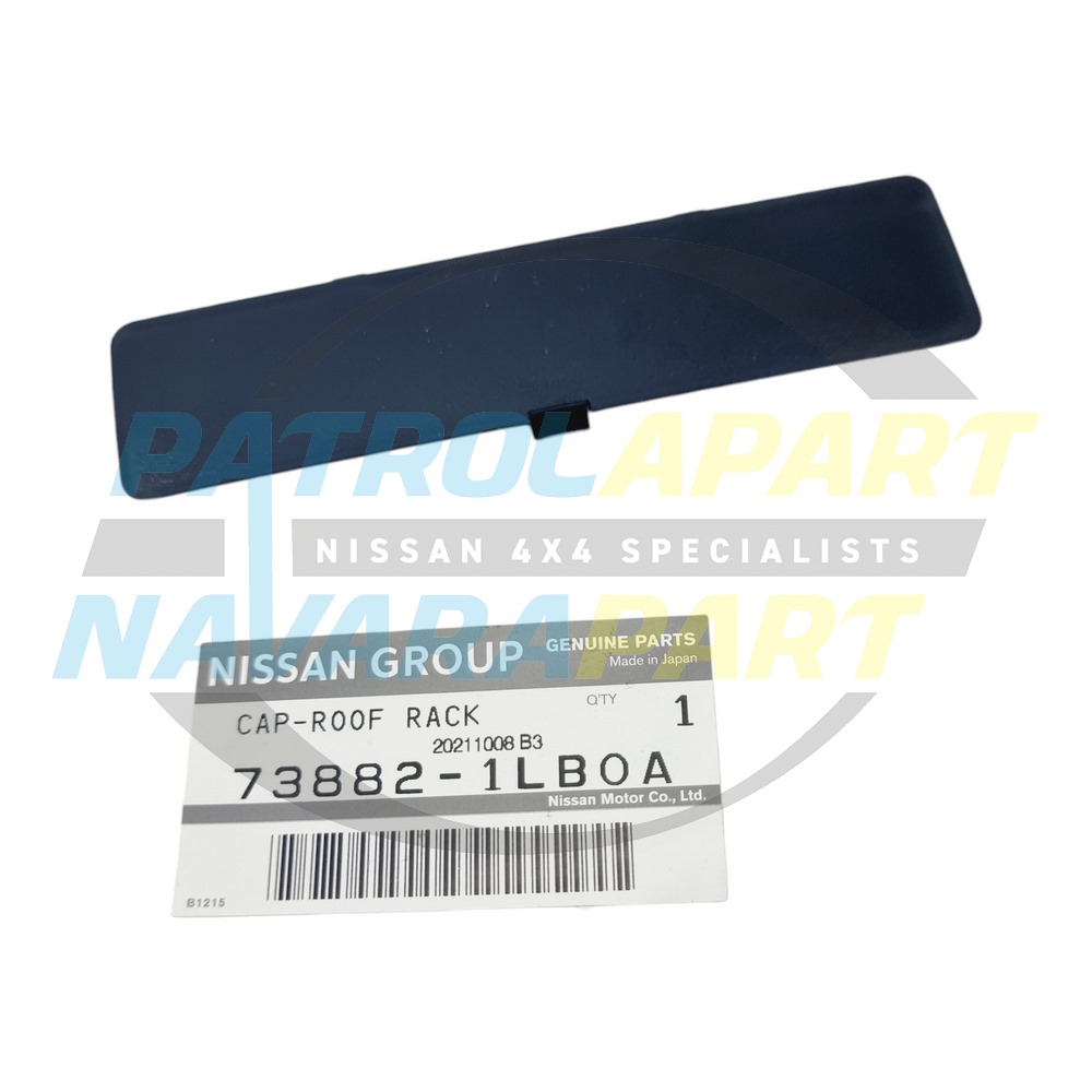 Genuine Nissan Roof Rail Gutter Cap - Nissan Patrol Y62 TI