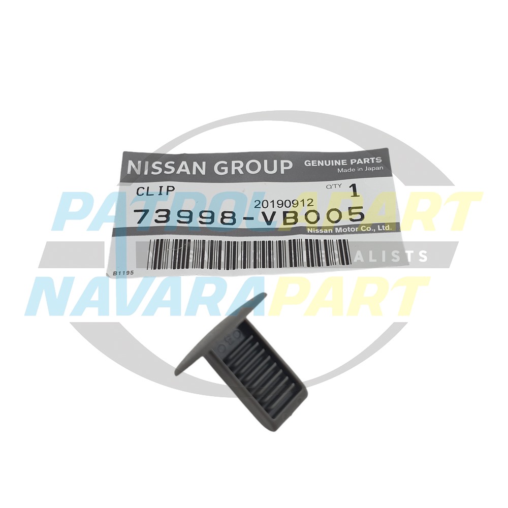 Genuine Nissan Roof Lining Trim Clip Colour K - Nissan Patrol Y61 GU