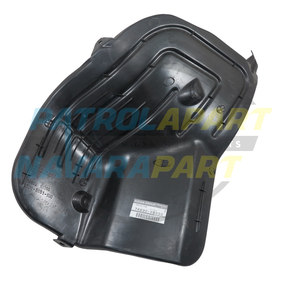 Genuine Nissan Fuel Filler Stone Guard - Nissan Patrol Y61 GU