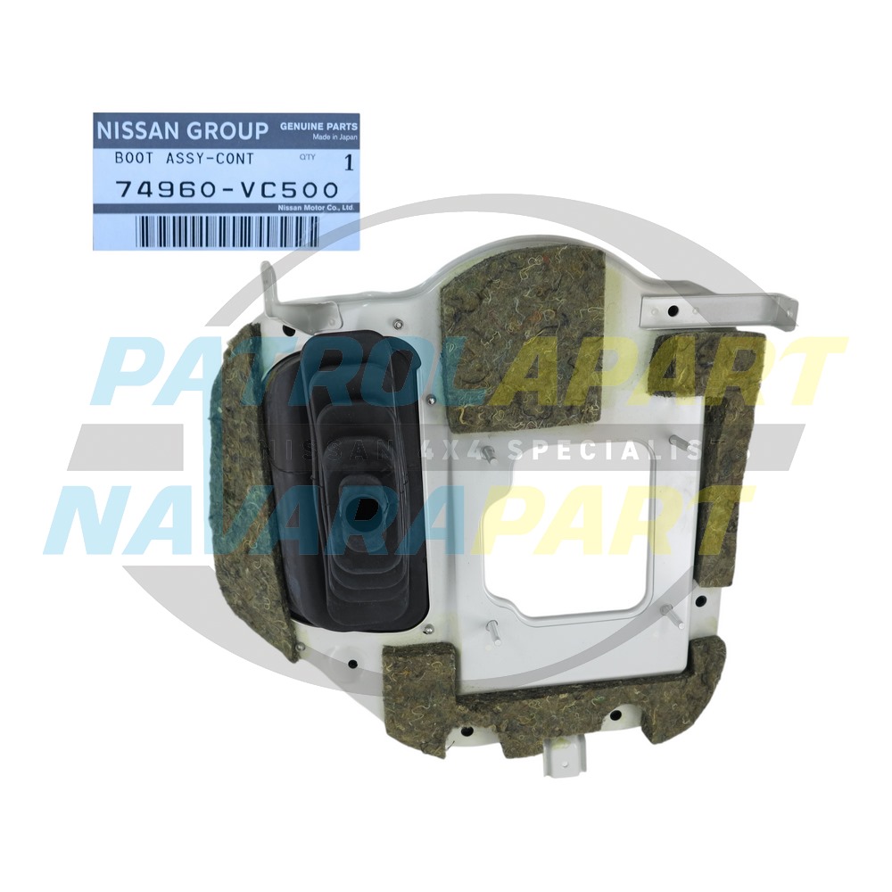 Genuine Nissan Auto Gear Shifter Floor Plate TB48 - Nissan Patrol Y61 GU