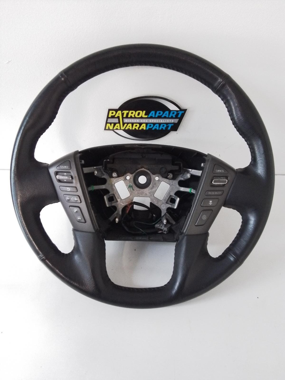 Used Steering Wheel 48430-1LV6C - Nissan Patrol Y62 11/12