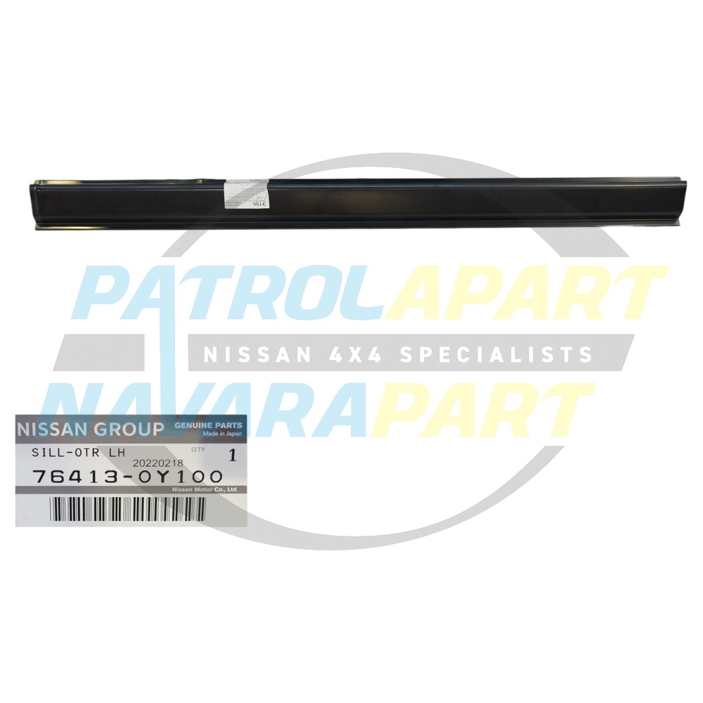 Genuine Nissan Outer Sill Panel LH Left Hand - Nissan Patrol Y60 GQ