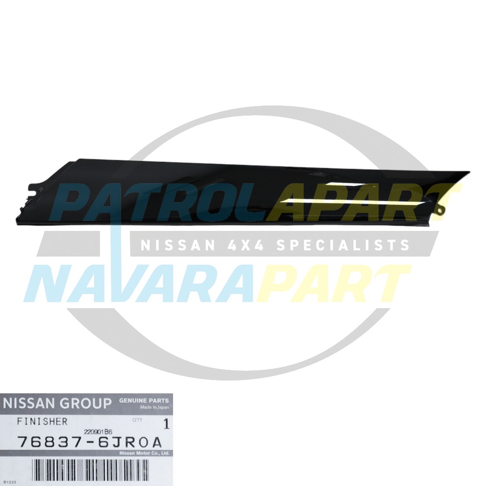 Genuine Nissan Left Hand A Pillar Outer Trim Piece - Nissan Patrol Y62
