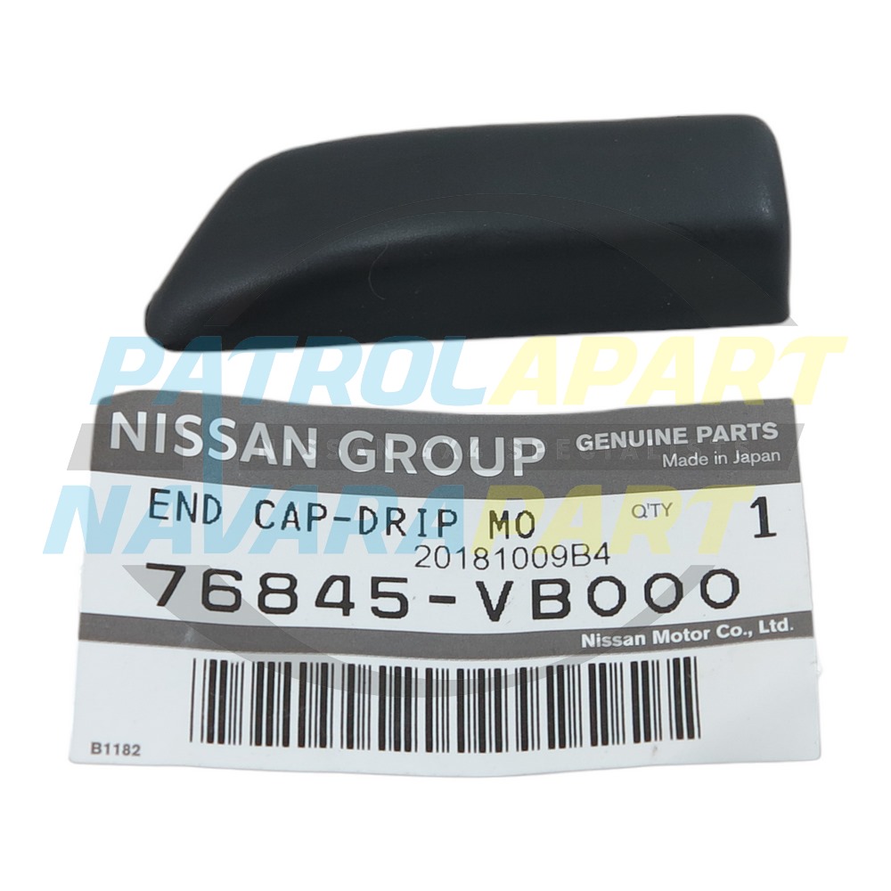 Genuine Nissan RHF Roof Gutter Plastic Mould - Nissan Patrol Y61 GU