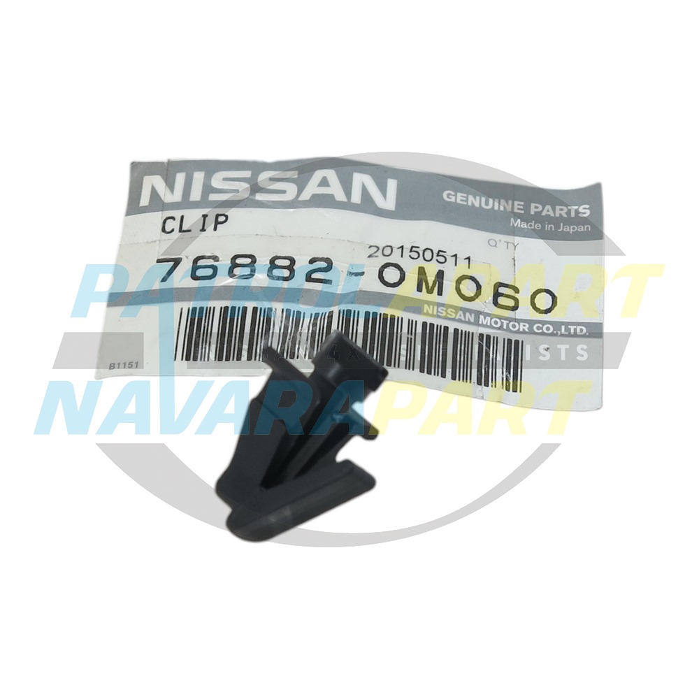 Genuine Nissan Side Grille Clip - Nissan Patrol Y61 GU Ute & Wagon, Navara D22, D23 & D40 & Pathfinder R51
