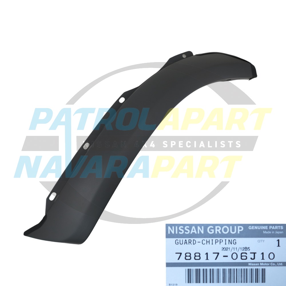 Genuine Nissan LHR Wheel Arch Stone Guard - Nissan Patrol Y60 GQ