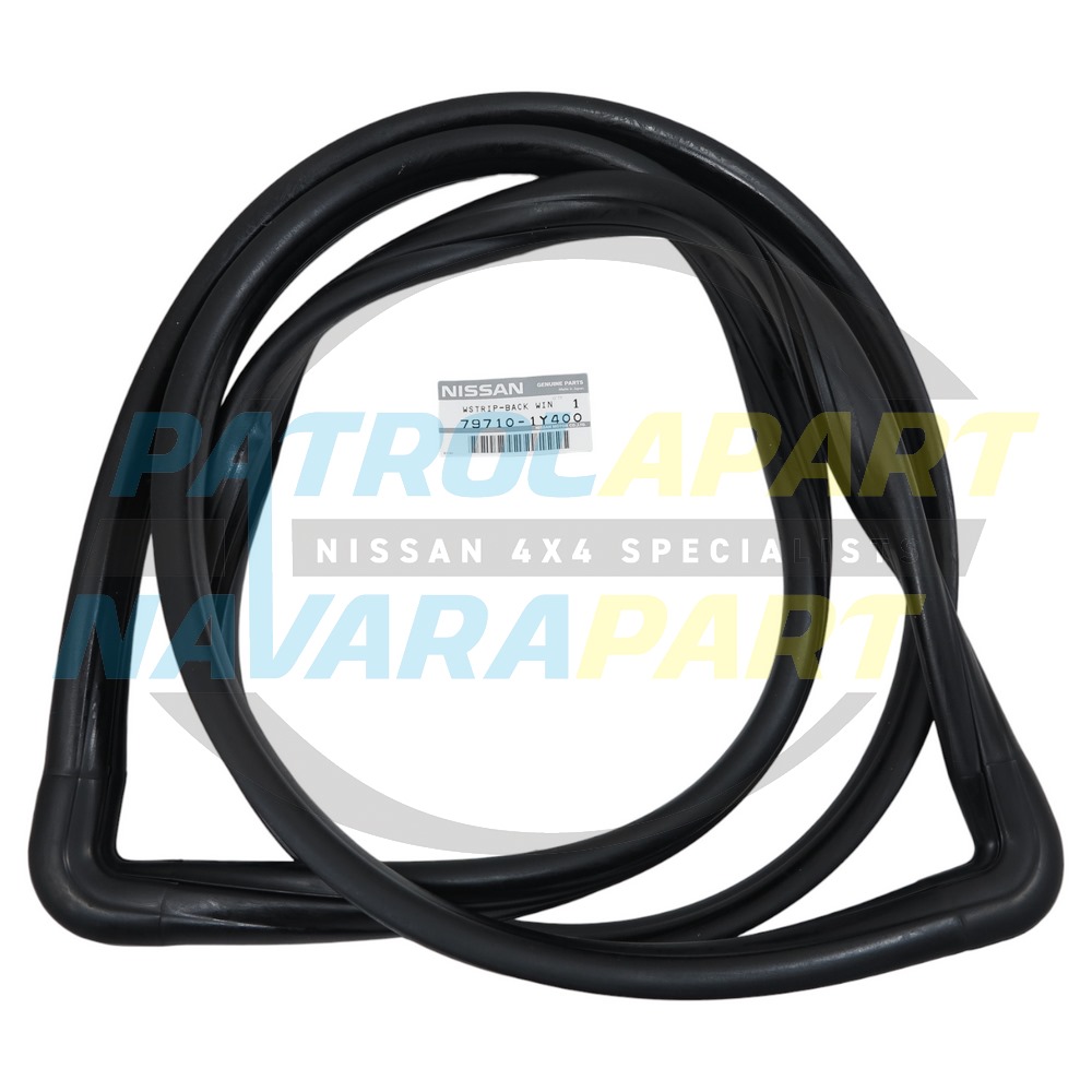 Genuine Nissan Rear Window Rubber - Nissan Patrol Y61 GU Ute