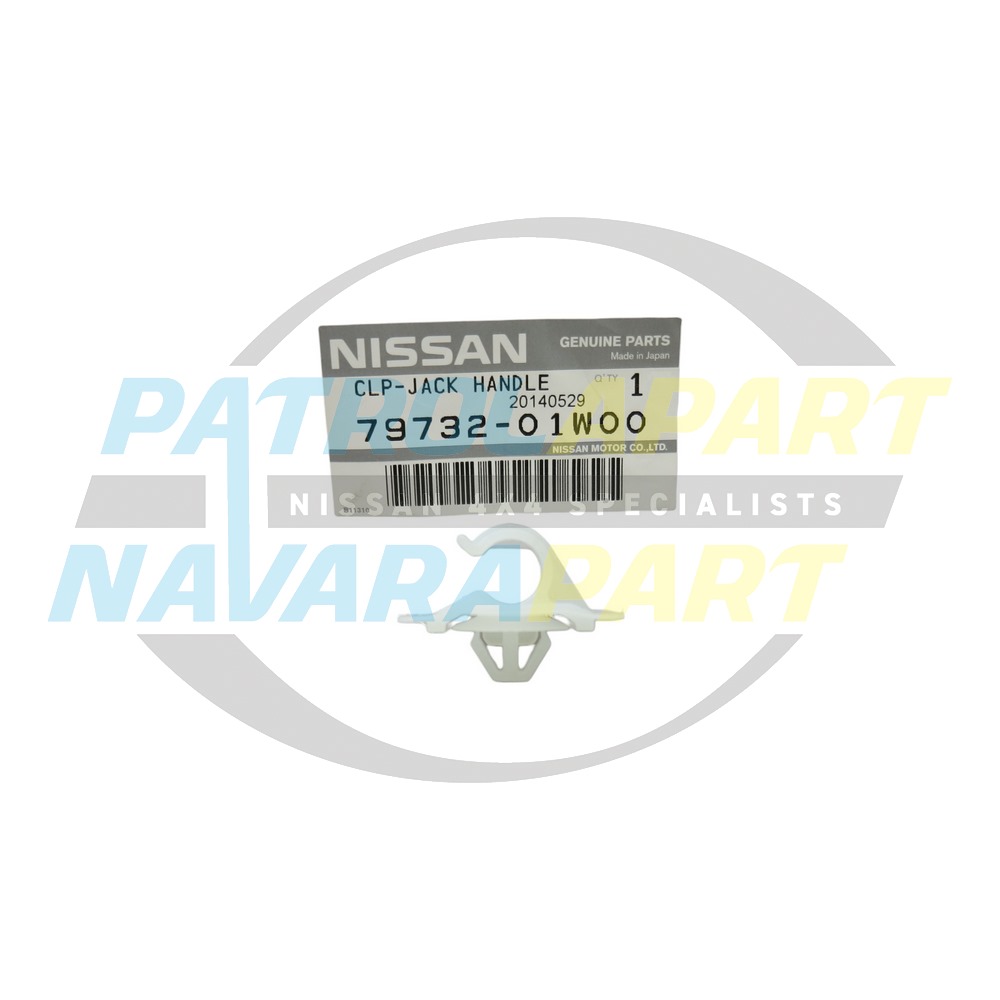 Genuine Nissan Jack Handle Clip - Nissan Patrol Y60 GQ & Y61 GU