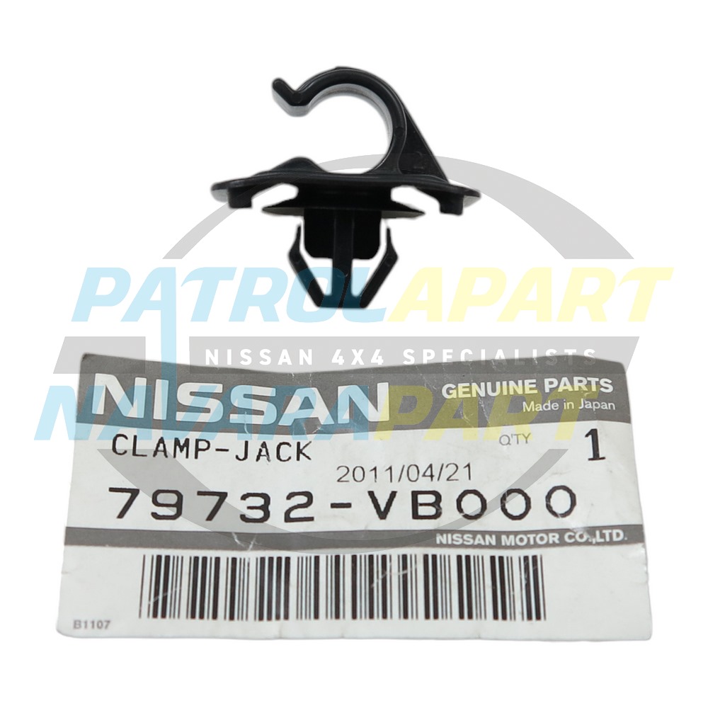 Genuine Nissan Jack Handle Clip - Nissan Patrol Y61 GU