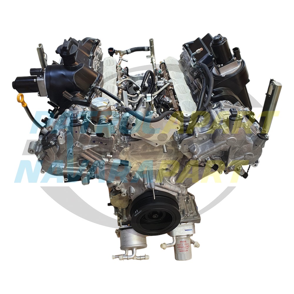Genuine Nissan Long Engine Motor Assembly VK56 - Nissan Patrol Y62 S3