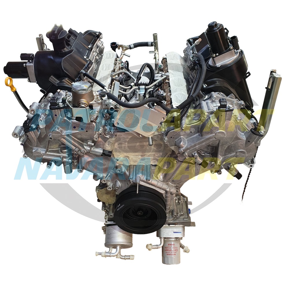 Genuine Nissan Long Engine Motor Assembly VK56 - Nissan Patrol Y62 S3