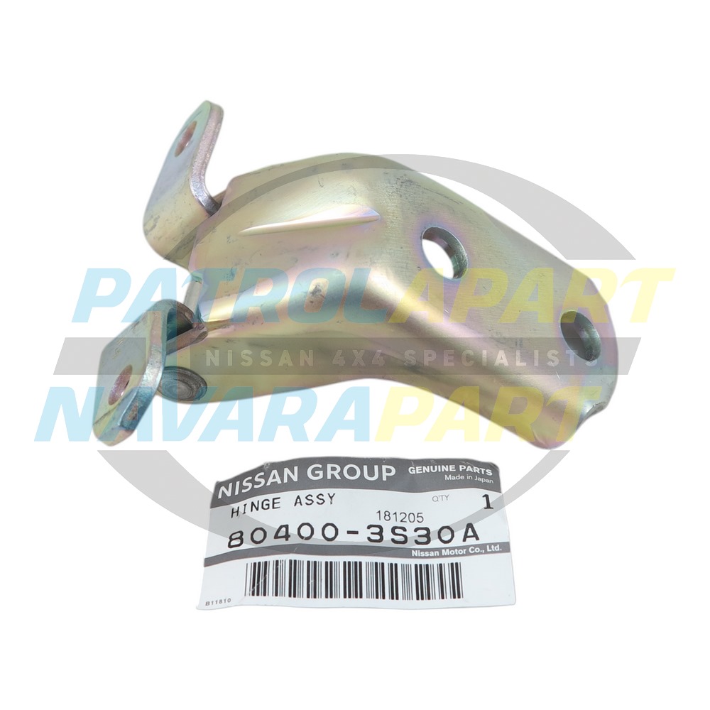 Genuine Nissan Front RH Upper Door Hinge - Nissan Navara D22 1997-2013