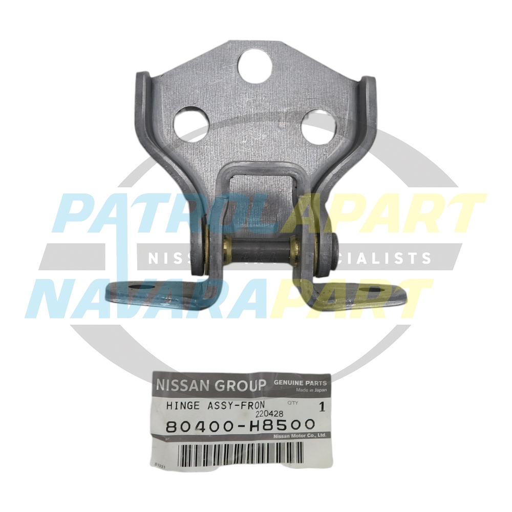 Genuine Nissan Upper Door Hinge LHF RHF - Nissan Patrol Y60 GQ