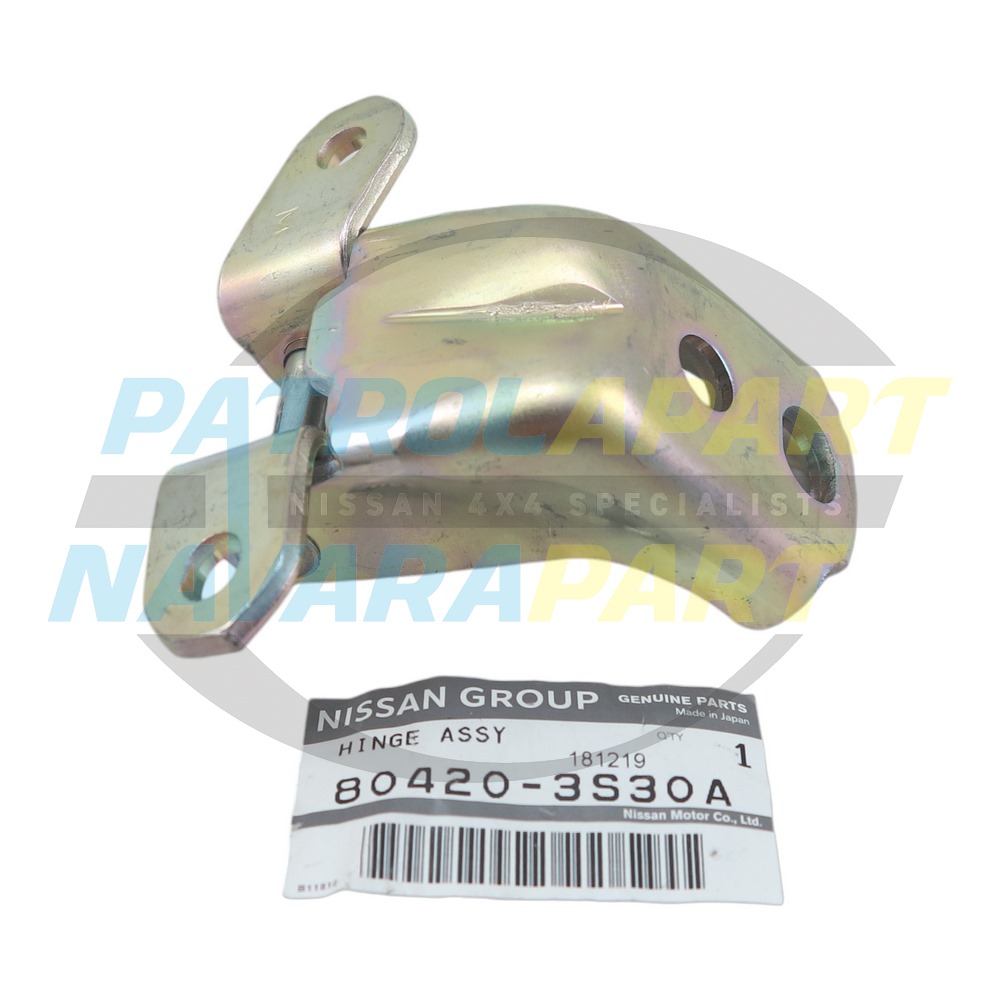 Genuine Nissan Front RH Lower Door Hinge - Nissan Navara D22 1997-2013
