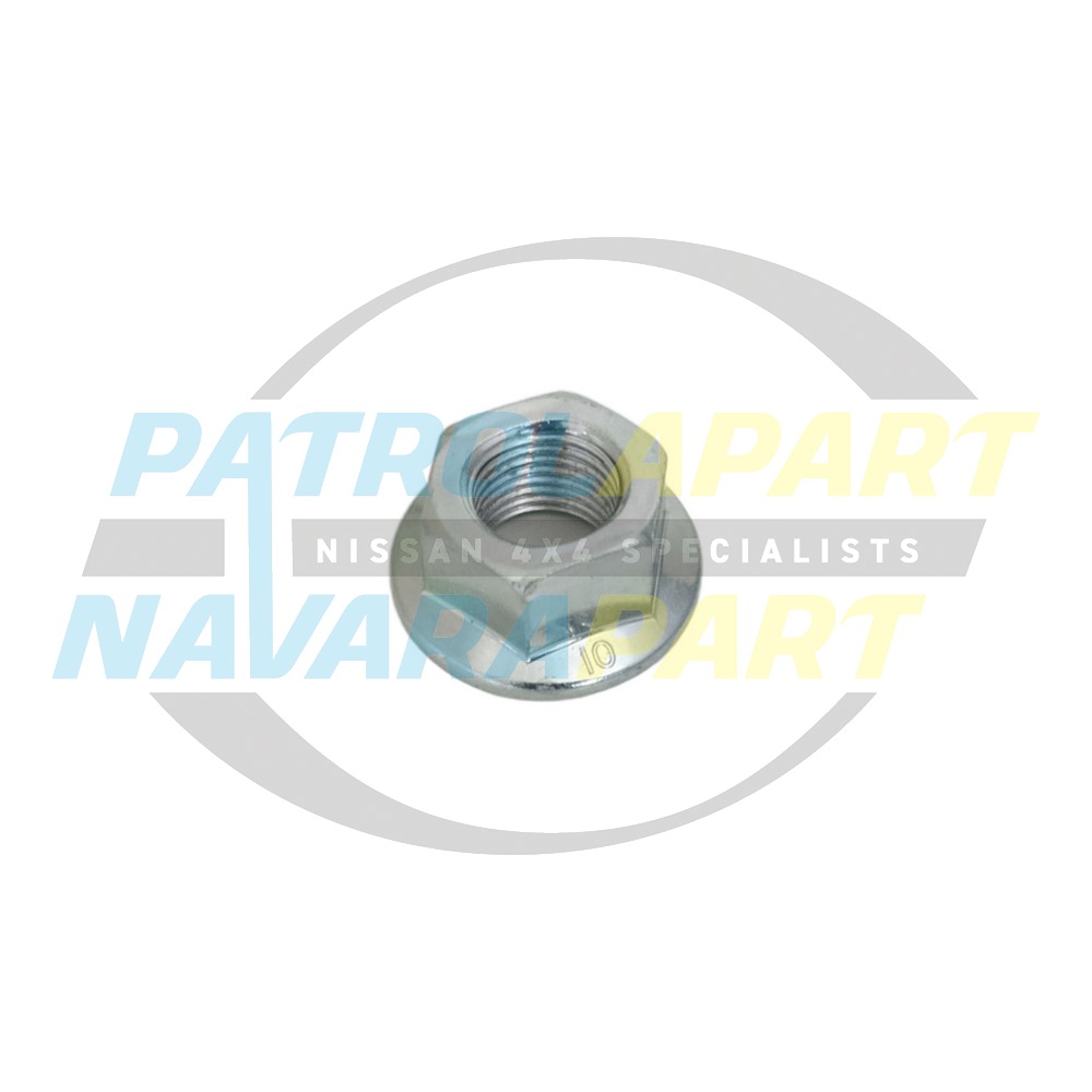 Genuine Nissan Front Lower Control Arm Nut - Nissan Navara D40 2005-2015 & Pathfinder R51