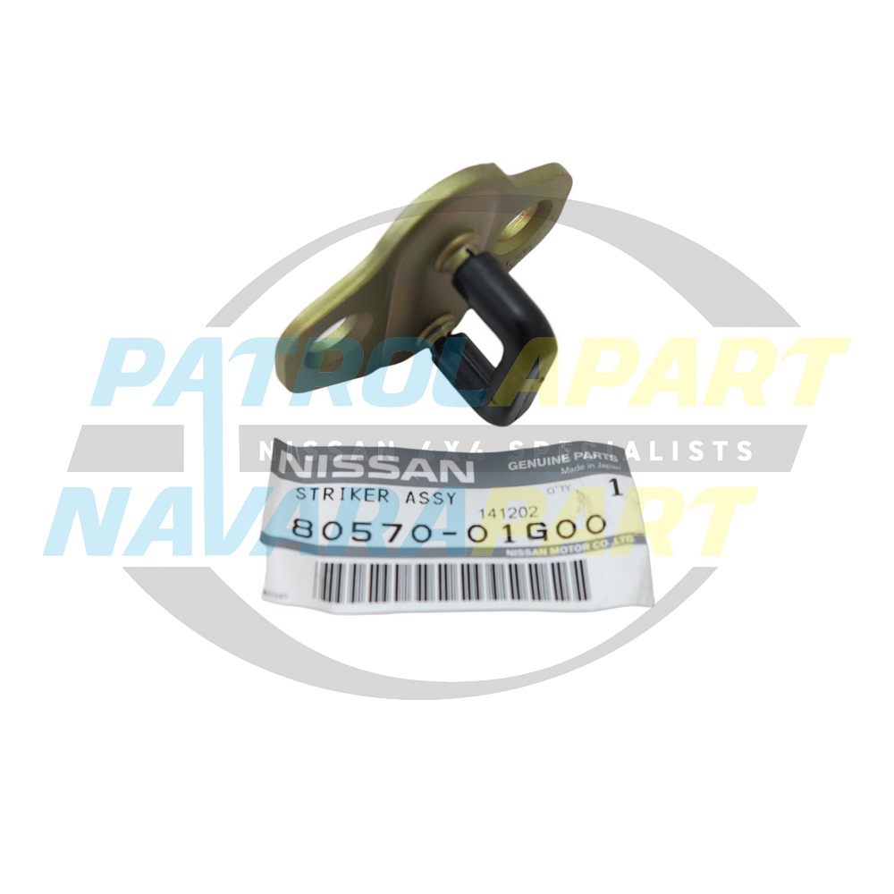 Genuine Nissan Door Lock Striker Catch - Nissan Patrol Y60 GQ