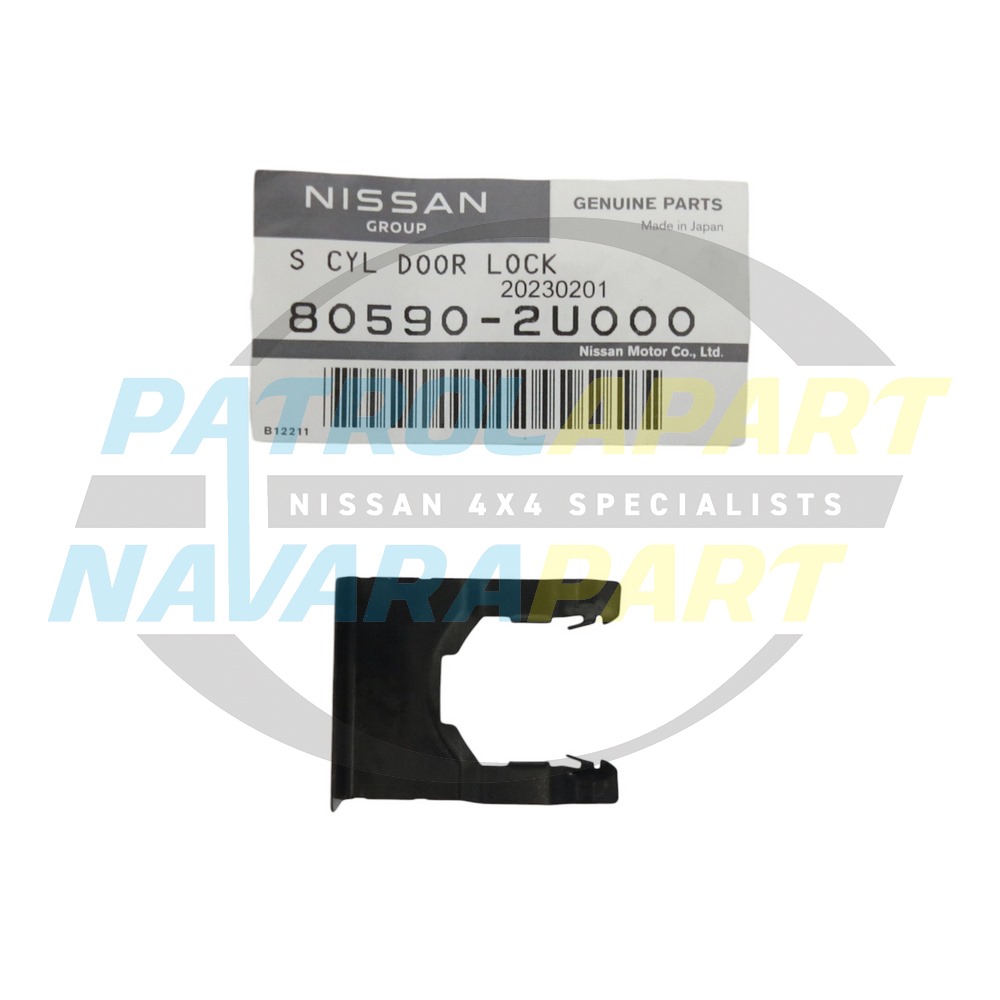 Genuine Nissan Lock Barrel Retainer - Nissan Patrol Y61 GU & Navara D22 & D40