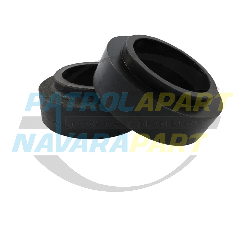 Coil Spring Spacer Packer 50mm Rear PAIR - Nissan Patrol Y60 GQ & Y61 GU