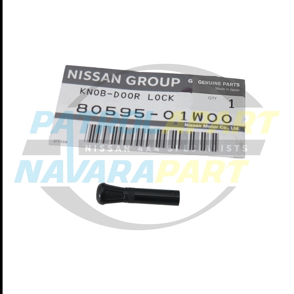 Genuine Nissan Interior Door Lock Control Knob - Nissan Patrol Y60 GQ