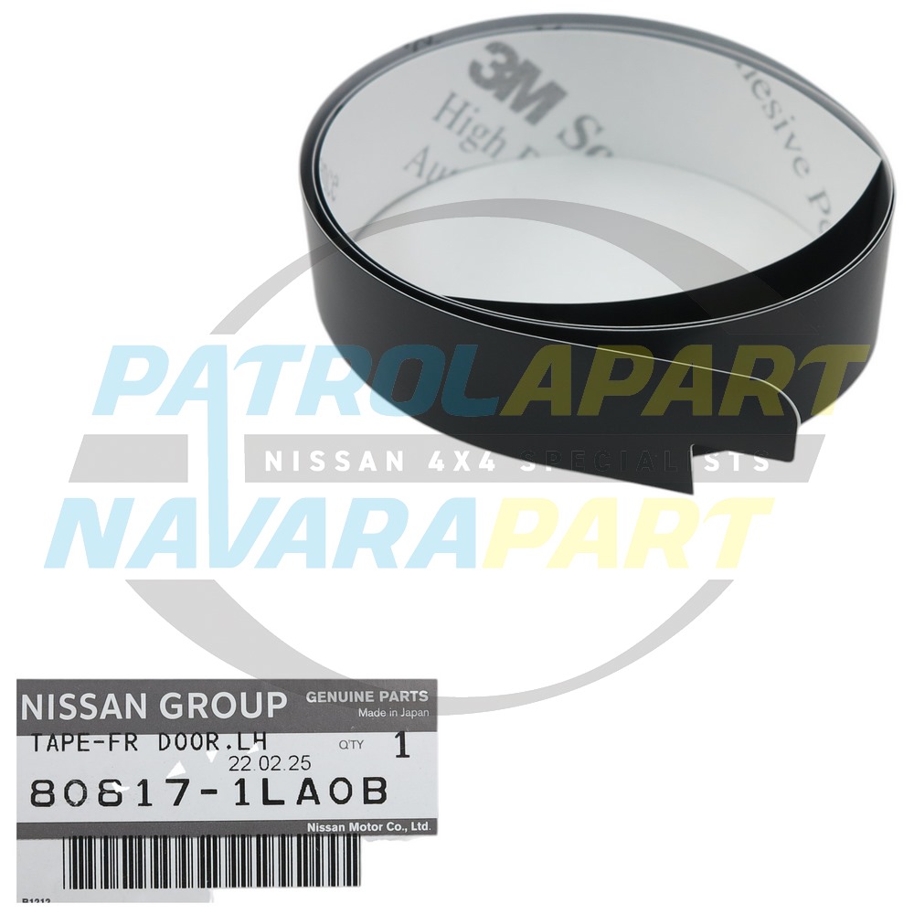 Genuine Nissan Front Left Interior Door Sticker - Nissan Patrol Y62