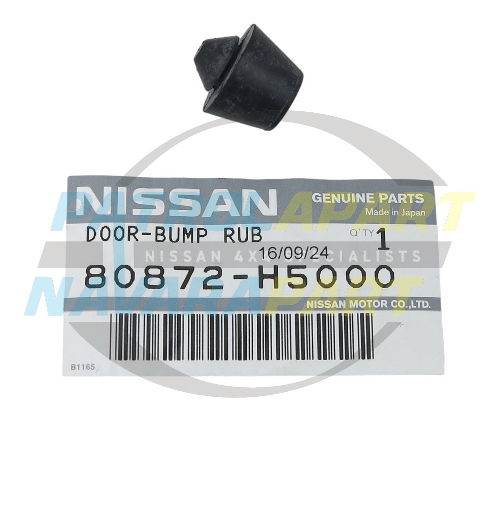 Genuine Nissan Rubber Front Door Stopper - Nissan Patrol Y60 GQ