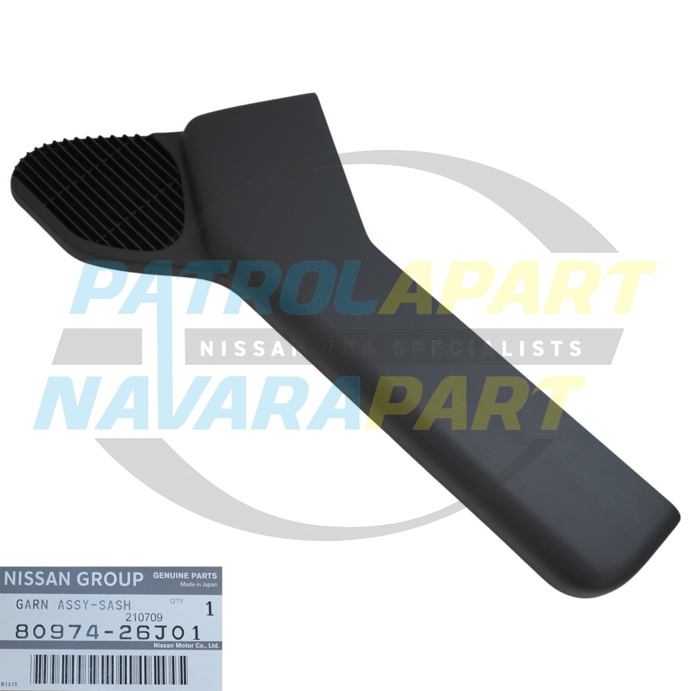 Genuine Nissan Driver RHF Door Trim Speaker Housing - Nissan Patrol Y60 GQ