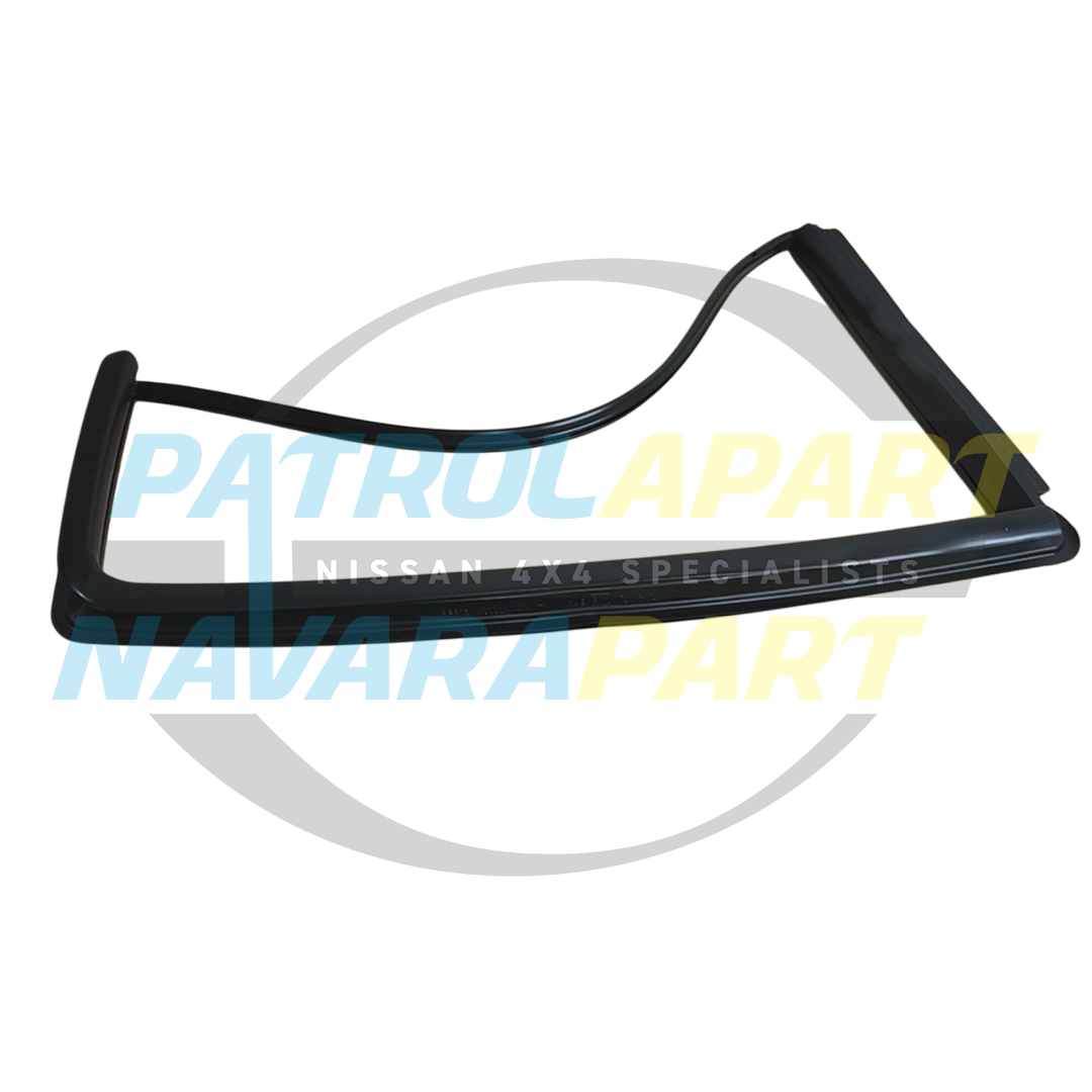 Genuine Nissan Window Rubber LHR Door 1/4 Window - Nissan Patrol Y61 GU