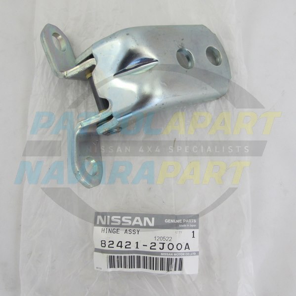 Genuine Nissan Front Door Hinge RHU or LHL - Nissan Patrol Y61 GU