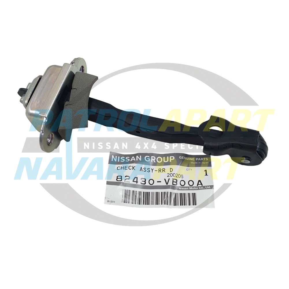 Genuine Nissan Rear 2nd Row Door Stop Check Strap - Nissan Patrol Y61 GU