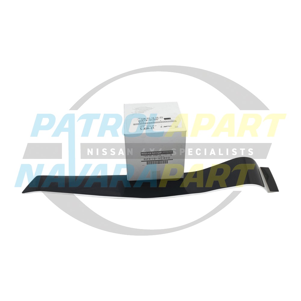 Genuine Nissan LHR Door Rear Decal - Nissan Patrol Y61 GU