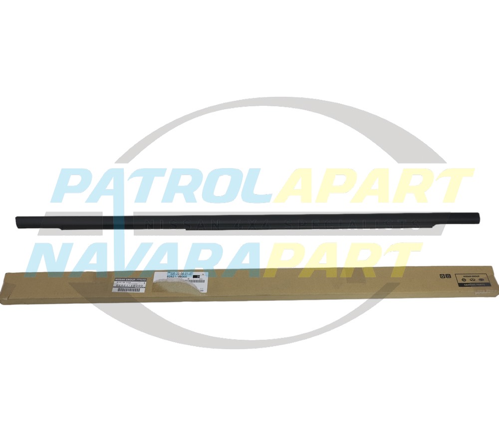 Genuine Nissan LHR Weatherstrip / Belt Mould - Nissan Patrol Y61 GU