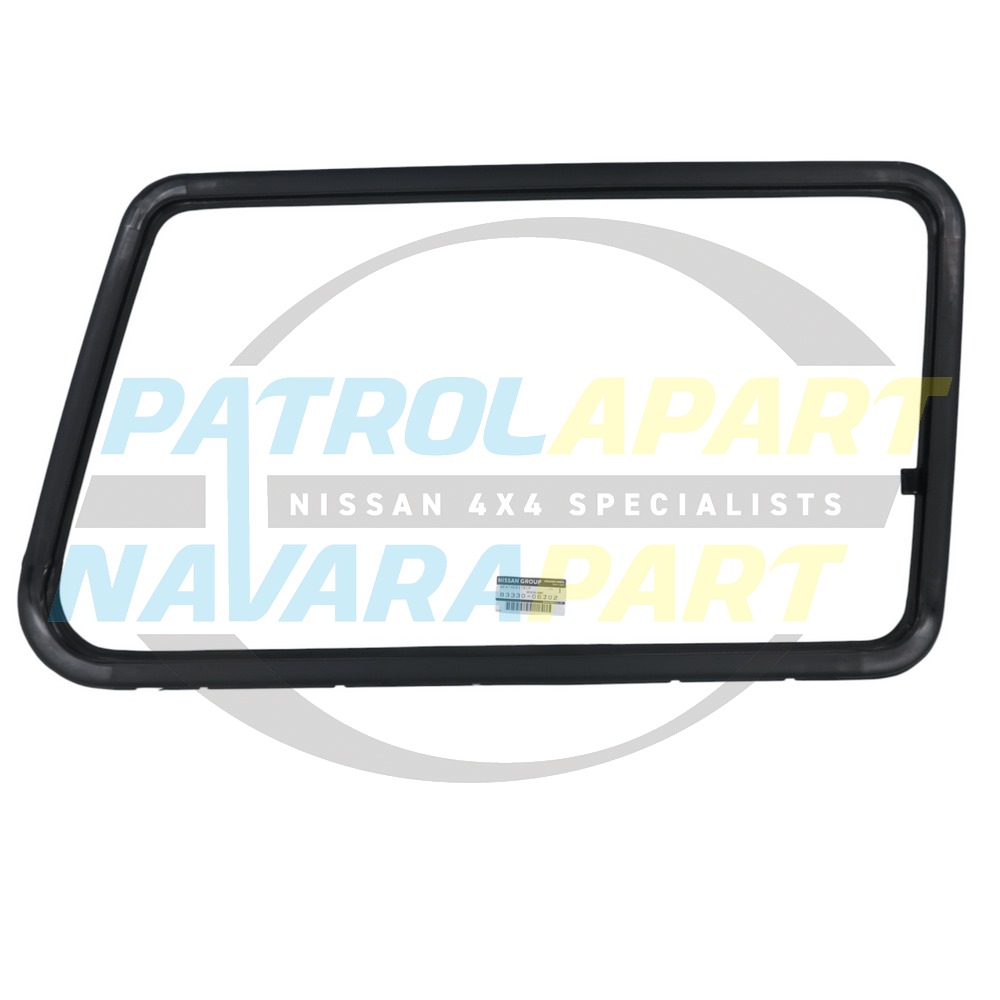 Genuine Nissan Right Hand Sliding Window Frame - Nissan Patrol Y60 GQ