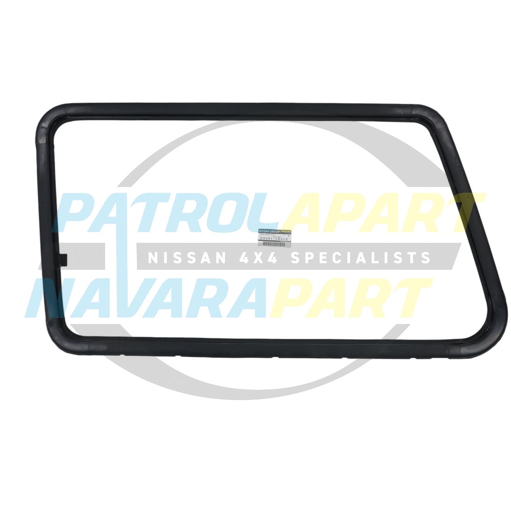 Genuine Nissan Left Hand Sliding Window Frame - Nissan Patrol Y60 GQ