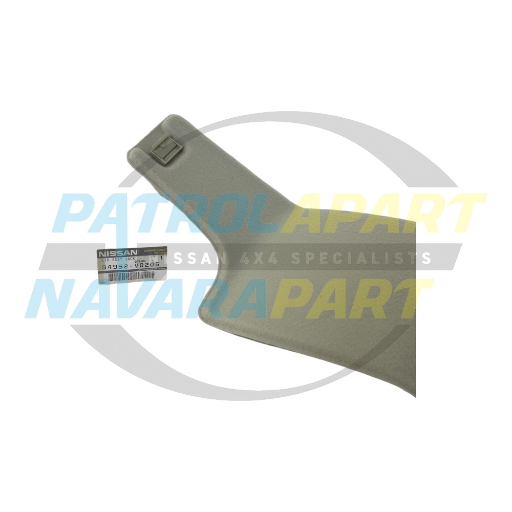 Genuine Nissan Jack Cover Trim Code J - Nissan Patrol Y61 GU