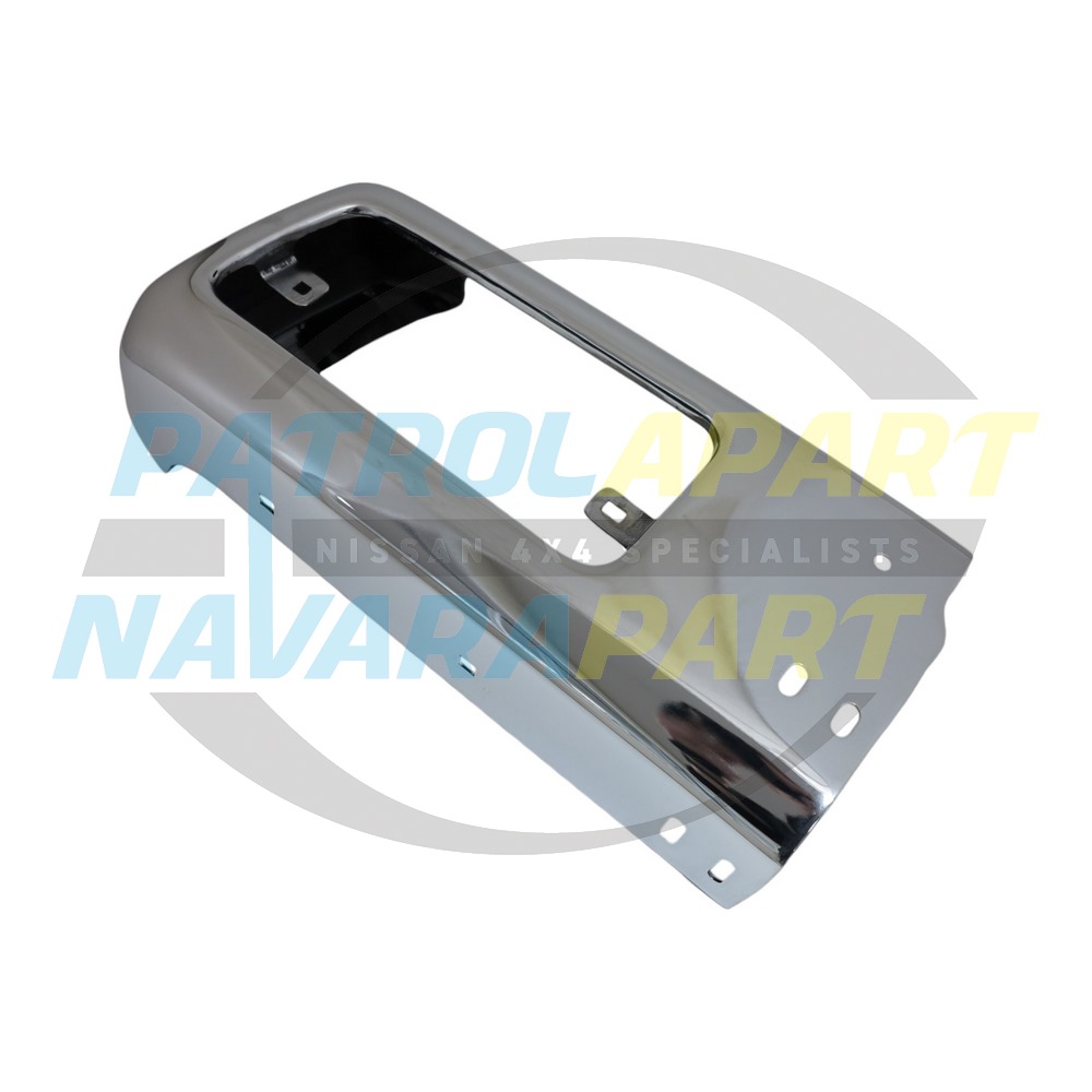 Genuine Nissan Chrome Bar End Right Side - Nissan Patrol Y60 GQ S2